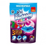Waschkonig Color Duo-Caps + Weichspuler 30p 510g