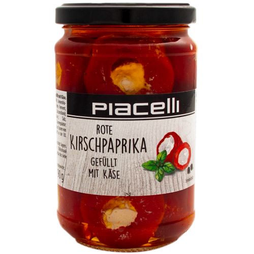 Piacelli Kirschpaprika mit Kase 280g