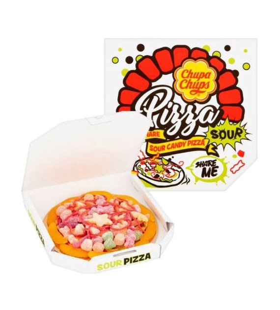 Chupa Chups Pizza Sour Żelki 365g
