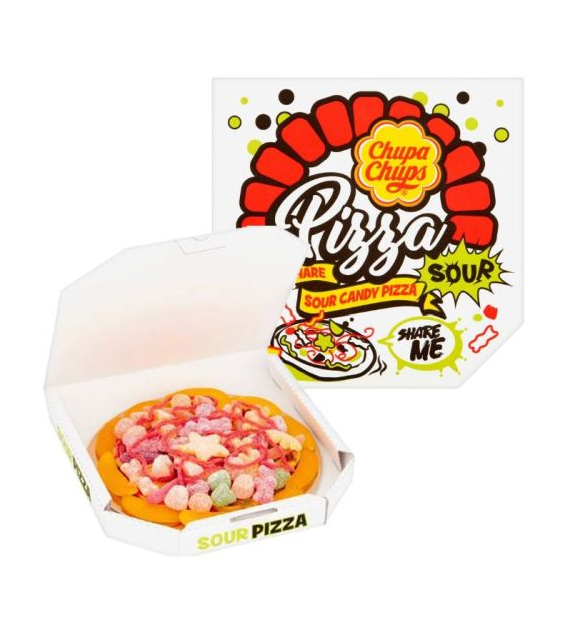 Chupa Chups Pizza Sour Żelki 365g