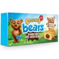 Jouy&Co Bears Sponge Cake Choco 5szt 200g