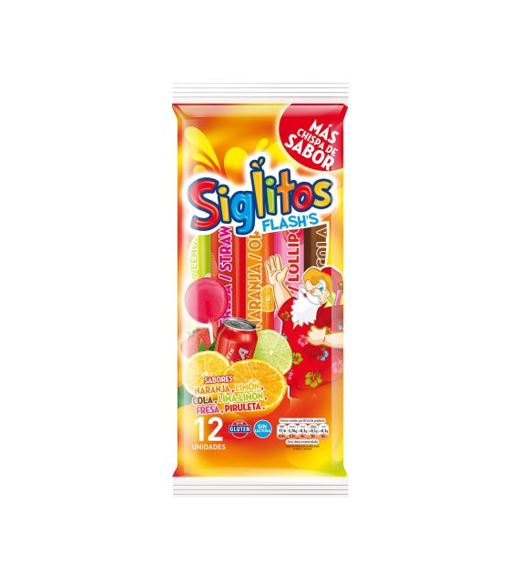 Siglitos Flash Ice Pops Lody Wodne 12szt 960g