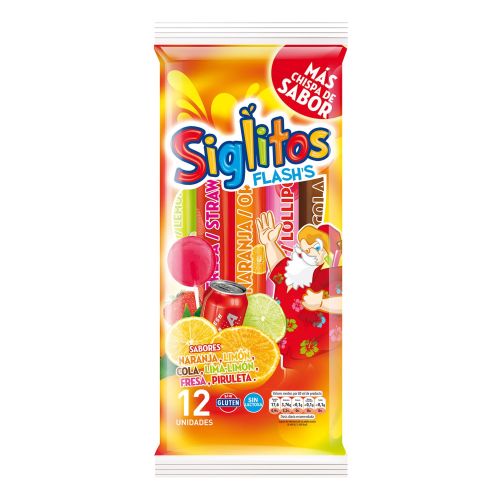 Siglitos Flash Ice Pops Lody Wodne 12szt 960g