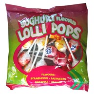 Yoghurt Flavoured Lolli Pops Lizaki 300g