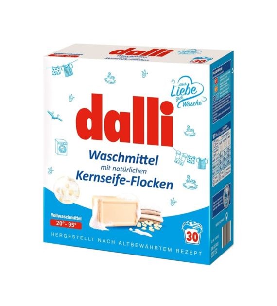 Dalli Univ mit Kernseife Flocken Proszek 30p 1,9kg