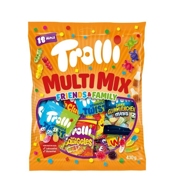 Trolli MultiMix Friends & Family 18 Minis 430g
