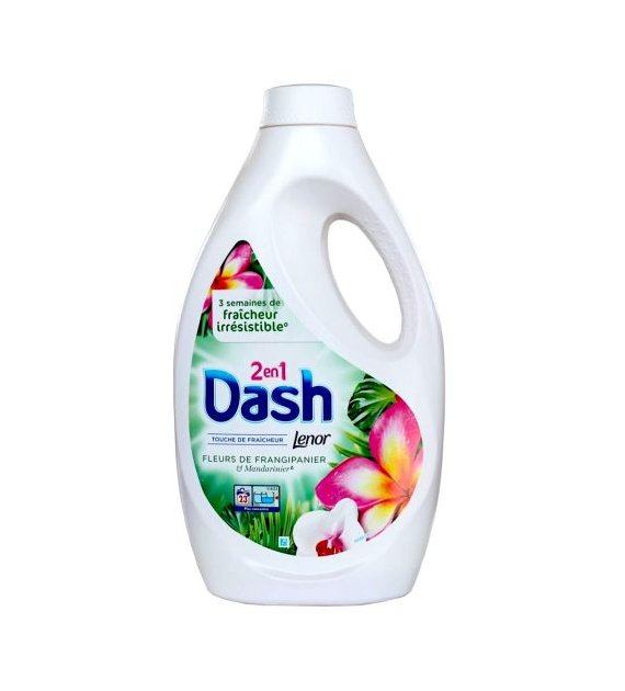 Dash 2in1 Lenor Mandarinier Gel 23p 1,3L