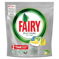 Fairy Platinum All in One Lemon Tabs 27szt 402g