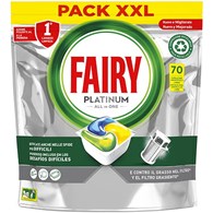 Fairy Platinum All in One Lemon Tabs 70szt 1kg