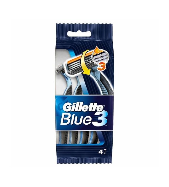 Gillette Blue 3 Maszynki 4szt