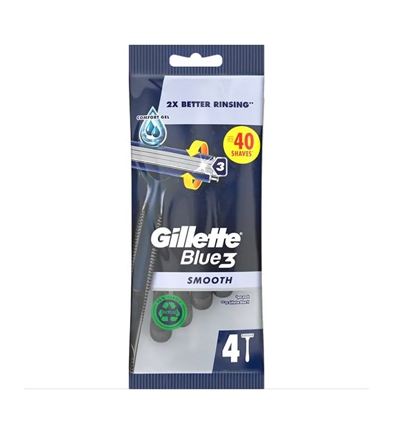 Gillette Blue 3 Maszynki 4szt