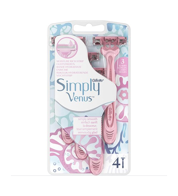 Gillette Simply Venus Maszynki 4szt