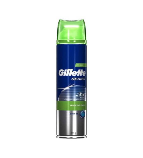 Gillette Series 3x Sensitive Gel 200/240ml