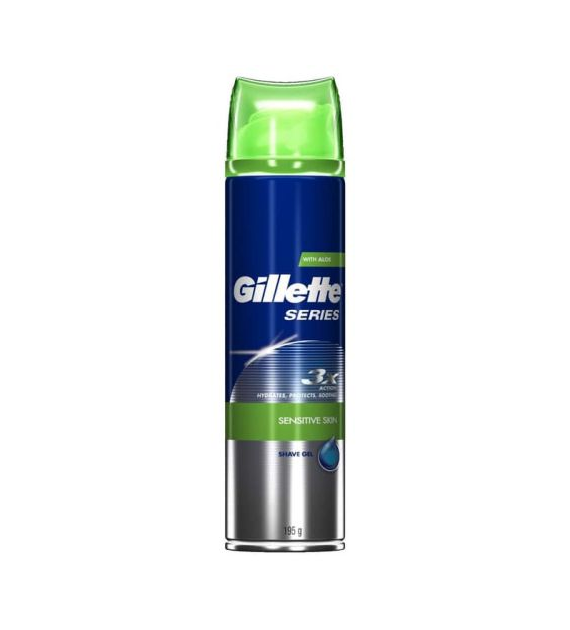 Gillette Series 3x Sensitive Gel 200/240ml