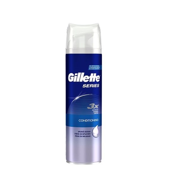 Gillette Series 3x Conditioning Foam 250ml