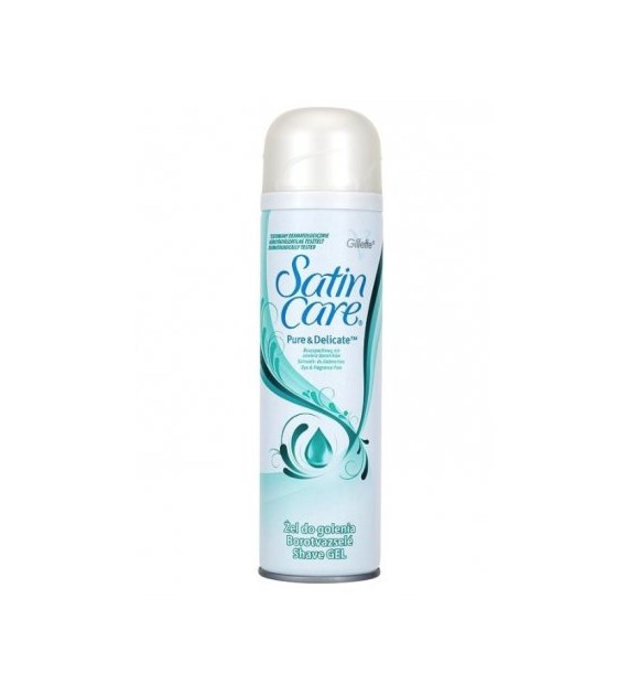 Gillette Satin Care Pure & Delicate Gel 200ml