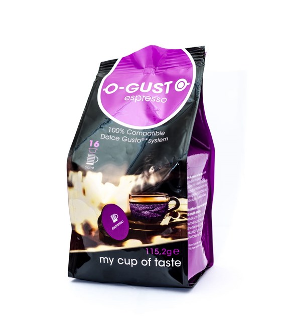 O-Gusto Espresso Caps 16szt 115,2g