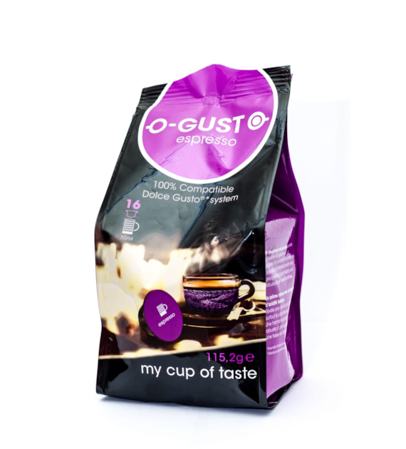 O-Gusto Espresso Caps 16szt 115,2g