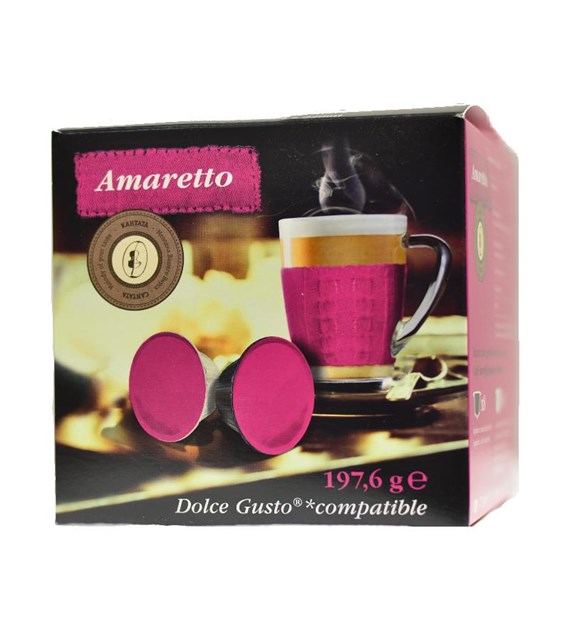 O-Gusto Amaretto Caps 8+8szt 197,6g