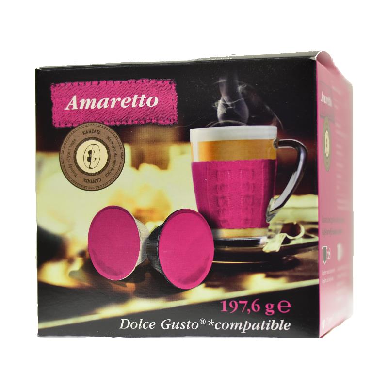 O-Gusto Amaretto Caps 8+8szt 197,6g