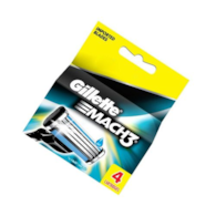 Gillette Mach3 Ostrza 4szt