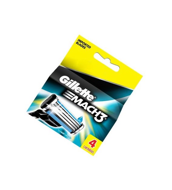 Gillette Mach3 Ostrza 4szt