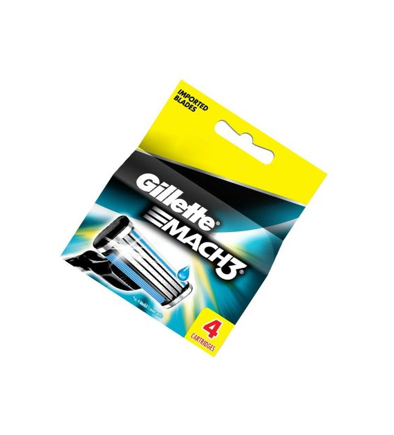 Gillette Mach3 Ostrza 4szt