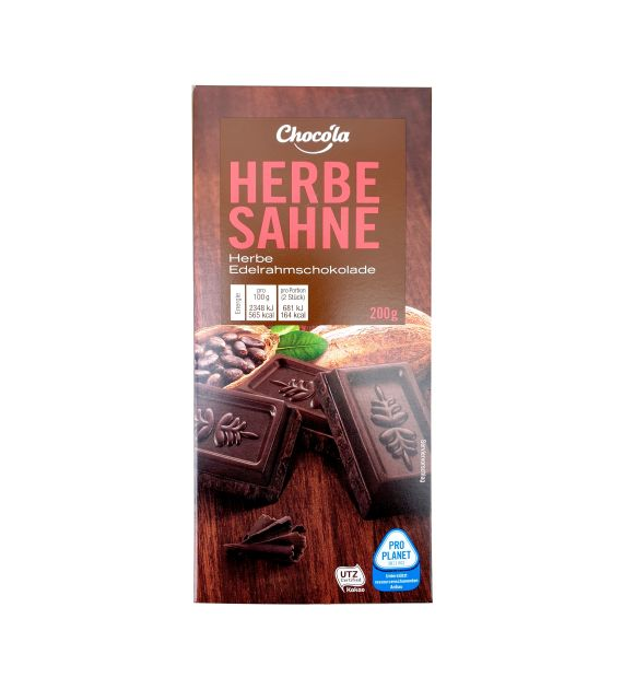 Choco'la Herbe Sahne Czekolada 200g