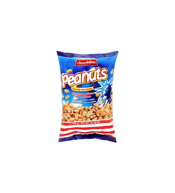 Snackline Peanuts Orzeszki Ziemne Solone 150g