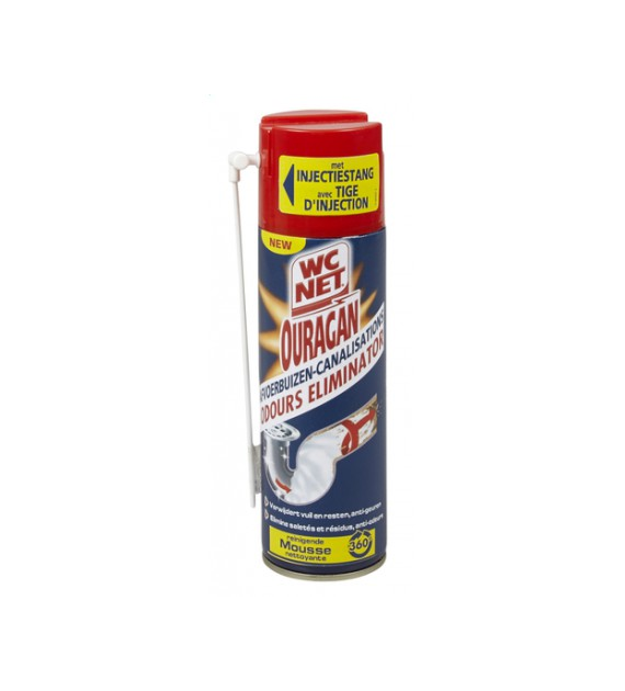 WC Net Ouragan Odours Mousse do Rur 300ml