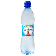 Aqua Żywiec Woda Źródlana Gazowana 0,5L