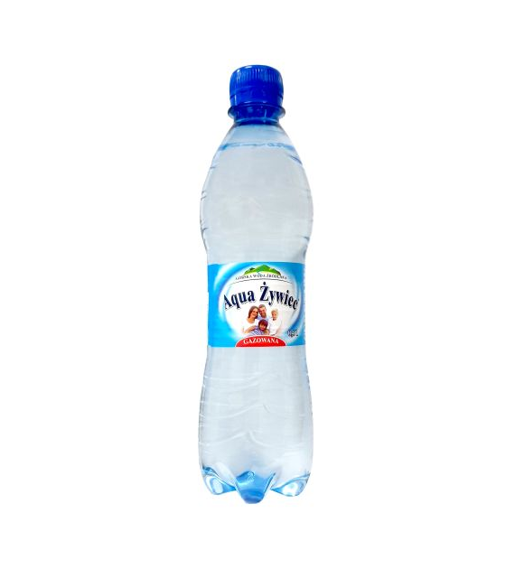 Aqua Żywiec Woda Źródlana Gazowana 0,5L