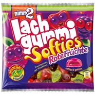 Nimm2 Lach Gummi Softies Rote Fruchte 225g