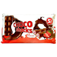 Choco Shocks Strawberry Flavour 5szt 200g