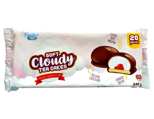 Fundiez Soft Cloudy Tea Cakes 20szt 240g