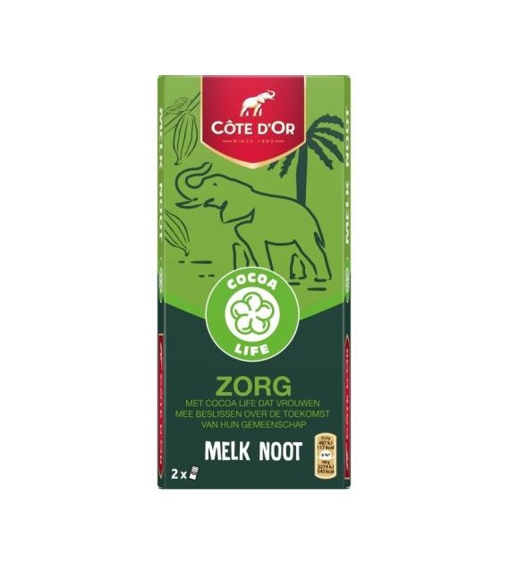 Cote D'Or Melk Noot Czekolada 2szt 150g