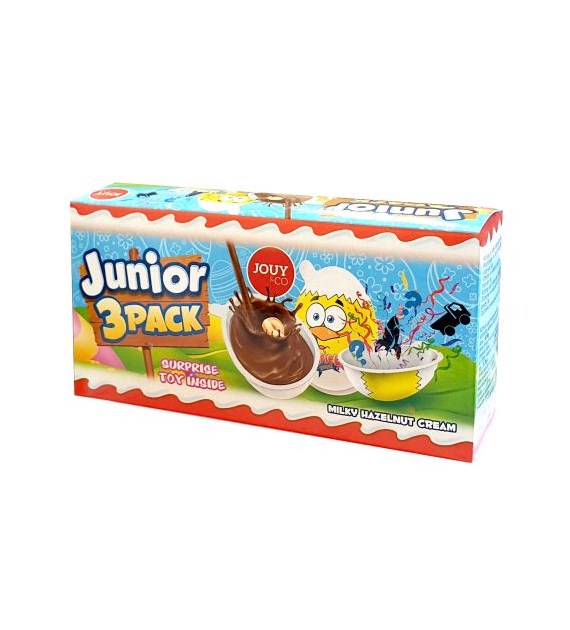 Jouy&Co Junior Surprise Jajko z Niespodz 3szt 45g
