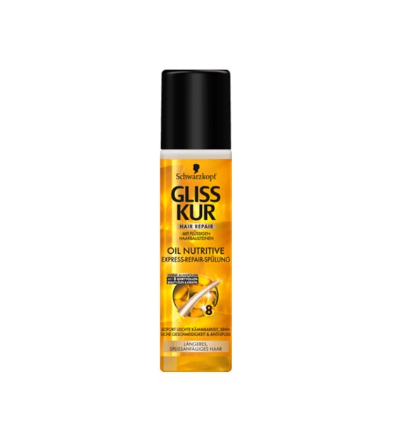 Gliss Kur Express Oil Nutritive Odżywka 200ml