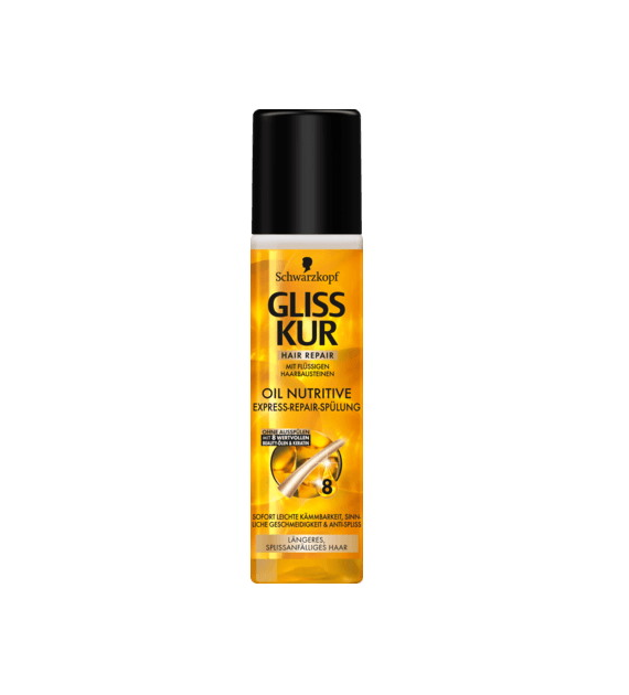 Gliss Kur Express Oil Nutritive Odżywka 200ml