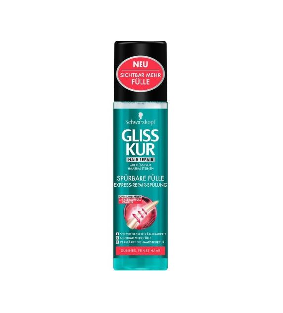 Gliss Kur Express Spurbare Fulle Odżywka 200ml
