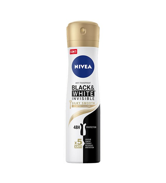 Nivea Black & White Silky Smooth Deo 150ml