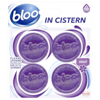 Bloo In Cistern Violet Tabletki Do WC 4x38g