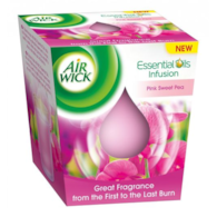 Air Wick Essential Oils Fuksja Kwiaty Świecz 105g