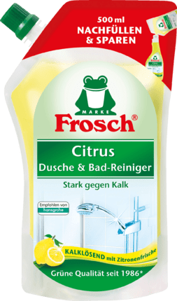 Frosch Citrus Dusche & Bad-Reiniger Zapas 500ml