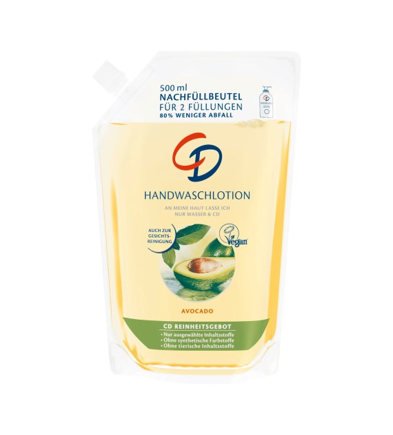 CD Handwaschlotion Avocado Mydło Zapas 500ml