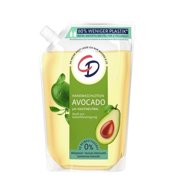 CD Handwaschlotion Avocado Mydło Zapas 500ml