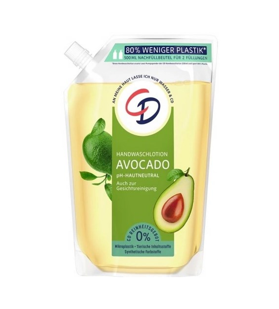 CD Handwaschlotion Avocado Mydło Zapas 500ml