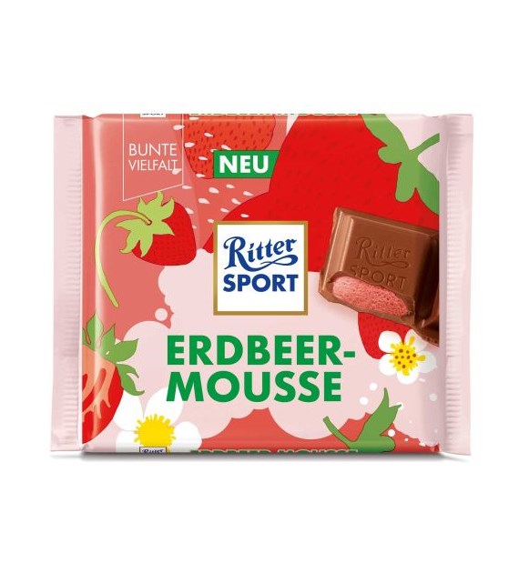 Ritter Sport Erdbeer Mousse Czeko 100g