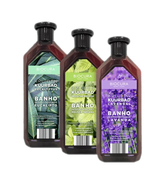 Biocura Ziołowy Płyn do Kąpieli MIX 500ml