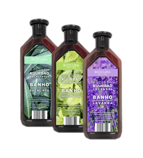 Biocura Ziołowy Płyn do Kąpieli MIX 500ml
